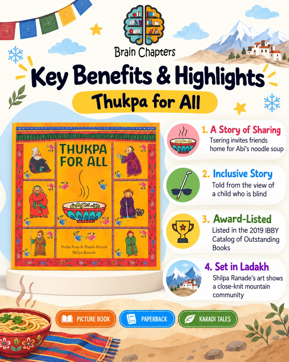 Key benefits and highlights of Thukpa for All
