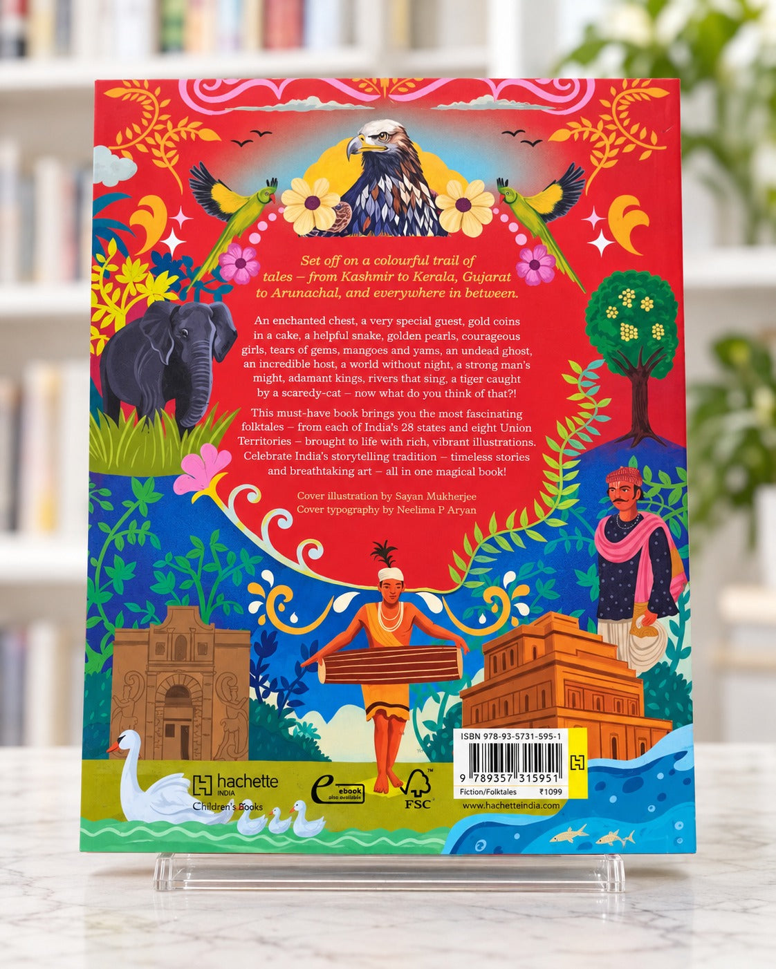 Timeless Tales of India, back cover