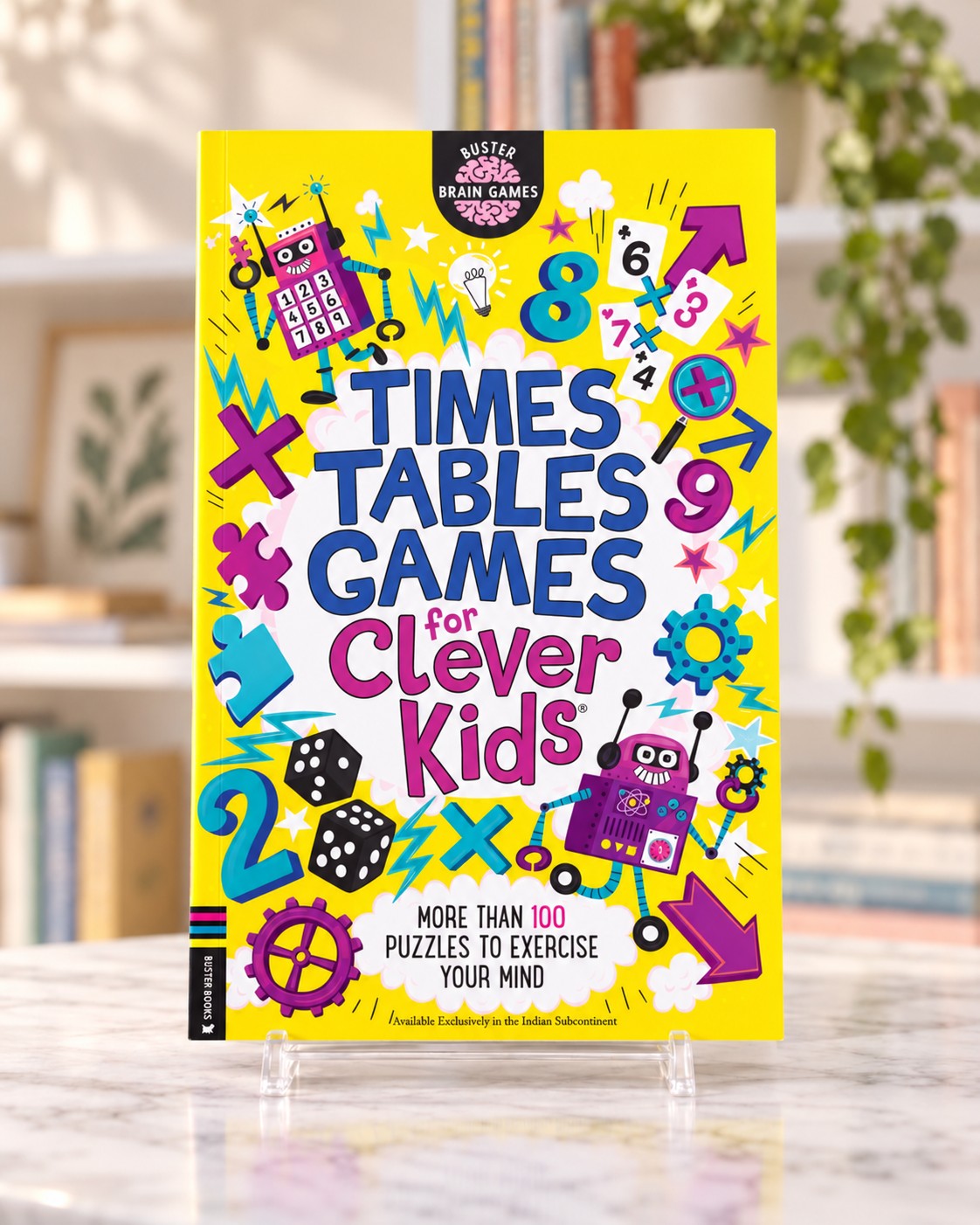 Times Tables Games for Clever Kids, front cover