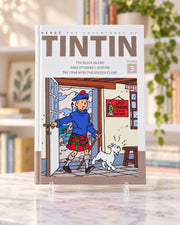 Tintin Volume 3: The Black Island, King Ottokar's Sceptre, The Crab with the Golden Claws, front cover