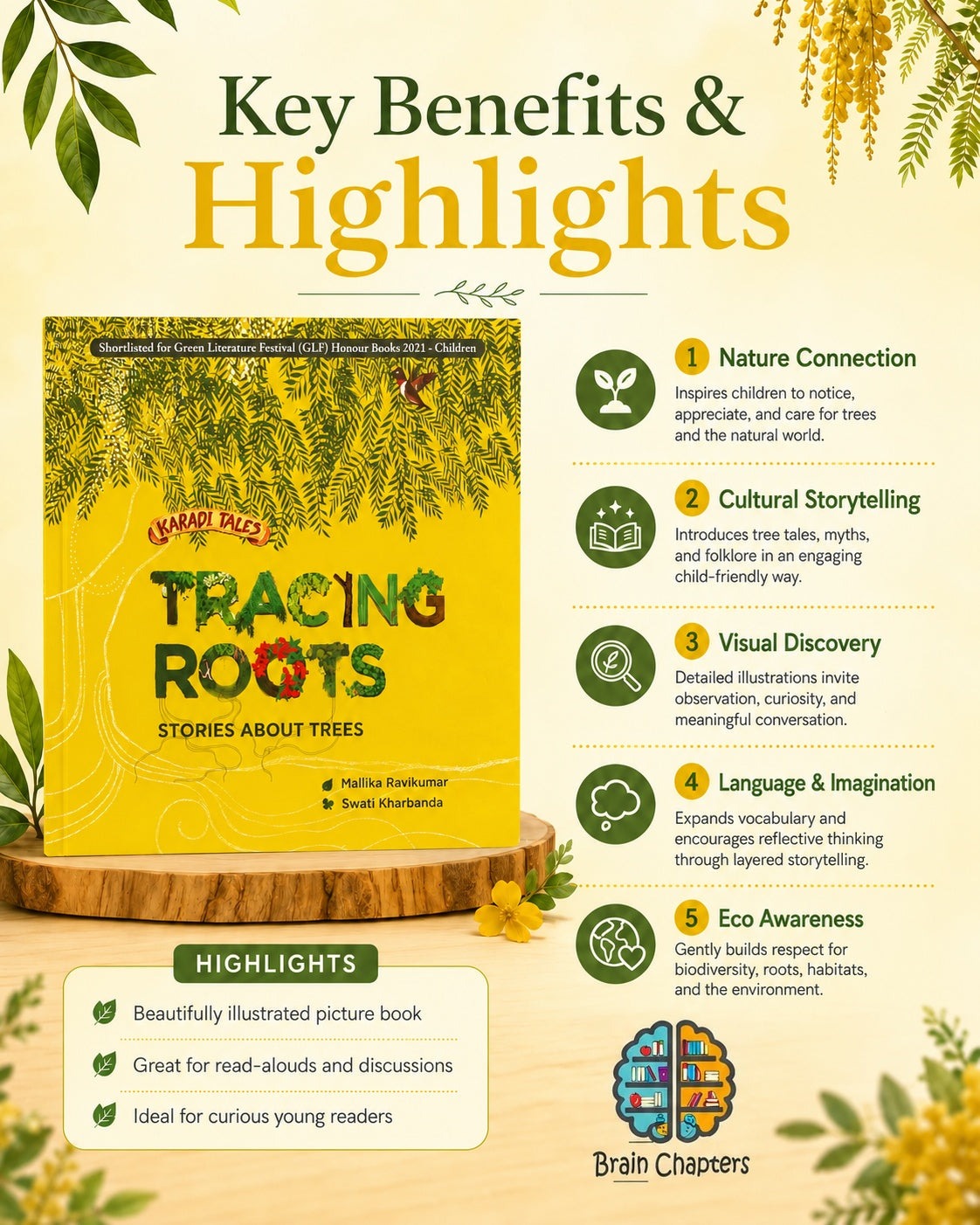Key benefits and highlights of Tracing Roots: Stories About Trees