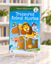 Treasured Animal Stories, Level 4 reader, paperback front cover