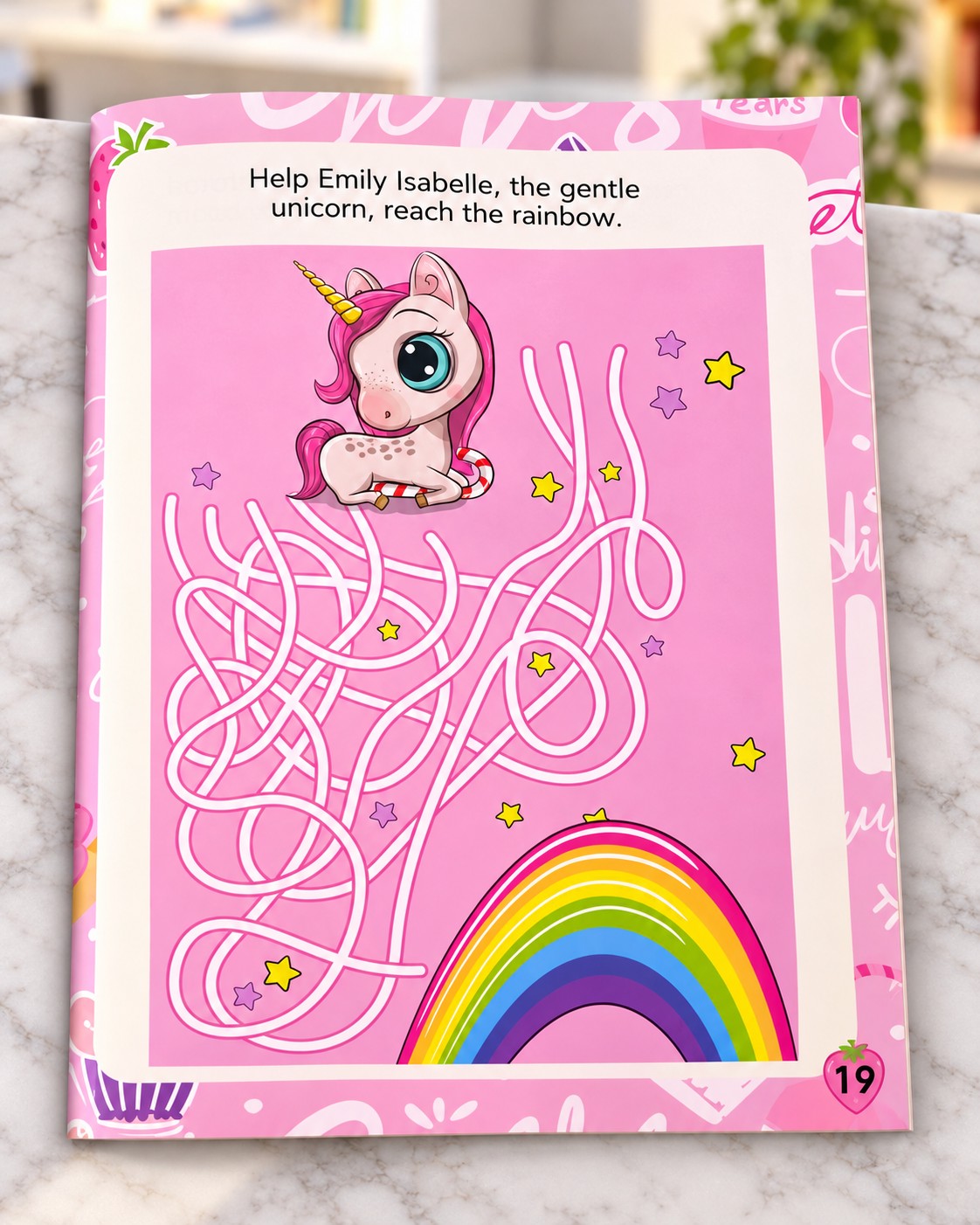 Unicorn Best Friends Forever Activity Book, inside pages