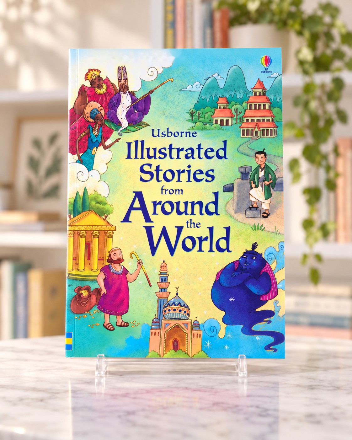 Usborne Illustrated Stories from Around the World, front cover