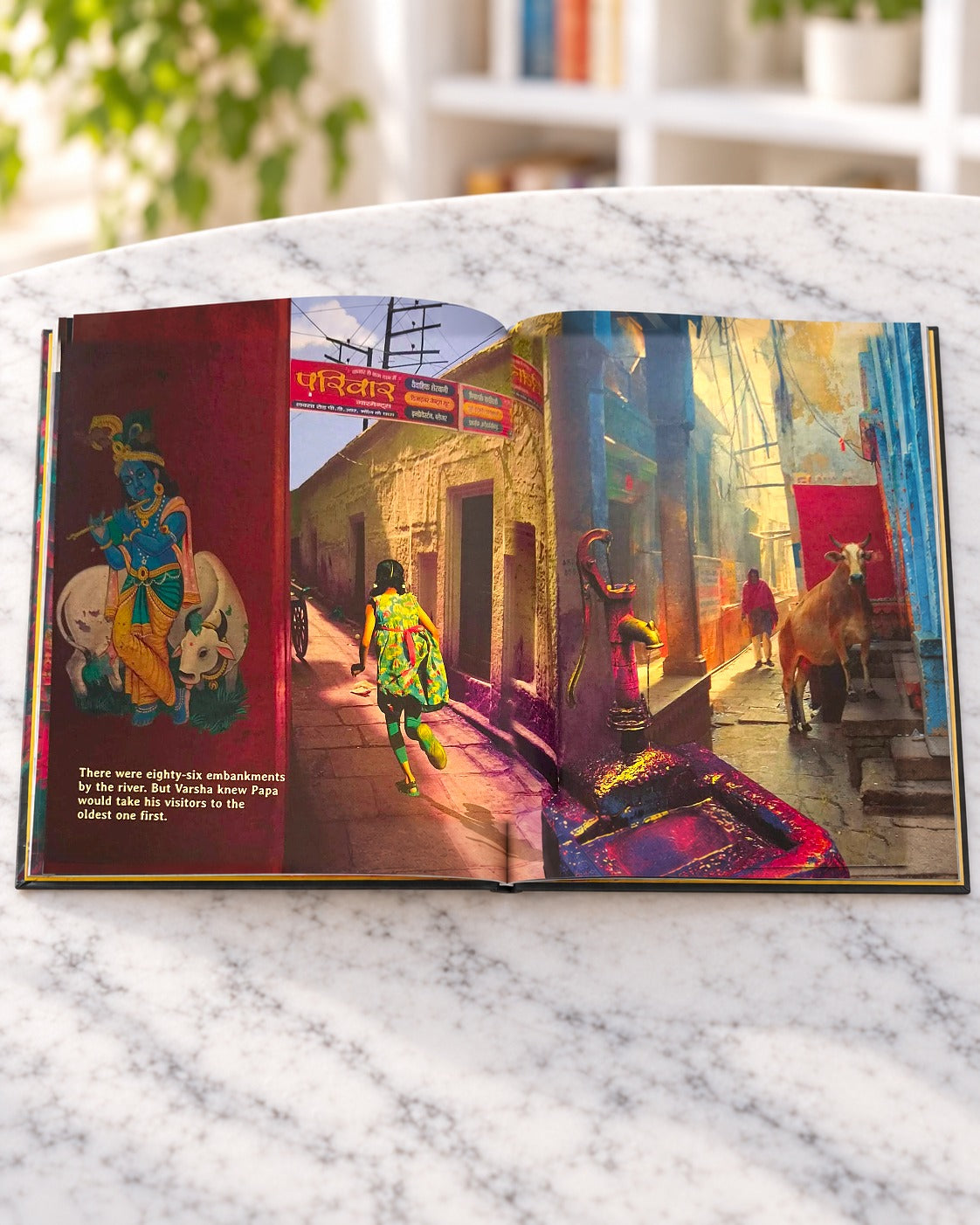 Varsha's Varanasi, inside pages