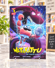 The Legend of Watakattu - The Venom King, front cover of the paperback comic