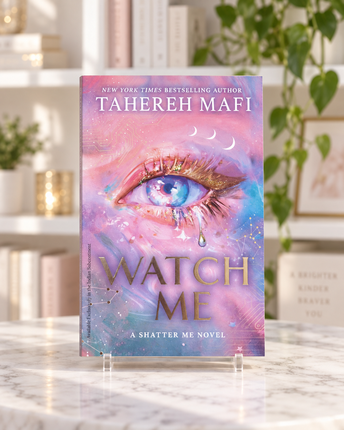 Watch Me, a Shatter Me novel by Tahereh Mafi, paperback front cover