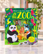 What Can You See? At the Zoo, front cover