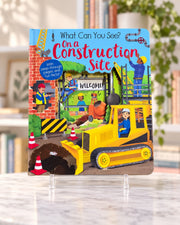 What Can You See? On a Construction Site, front cover