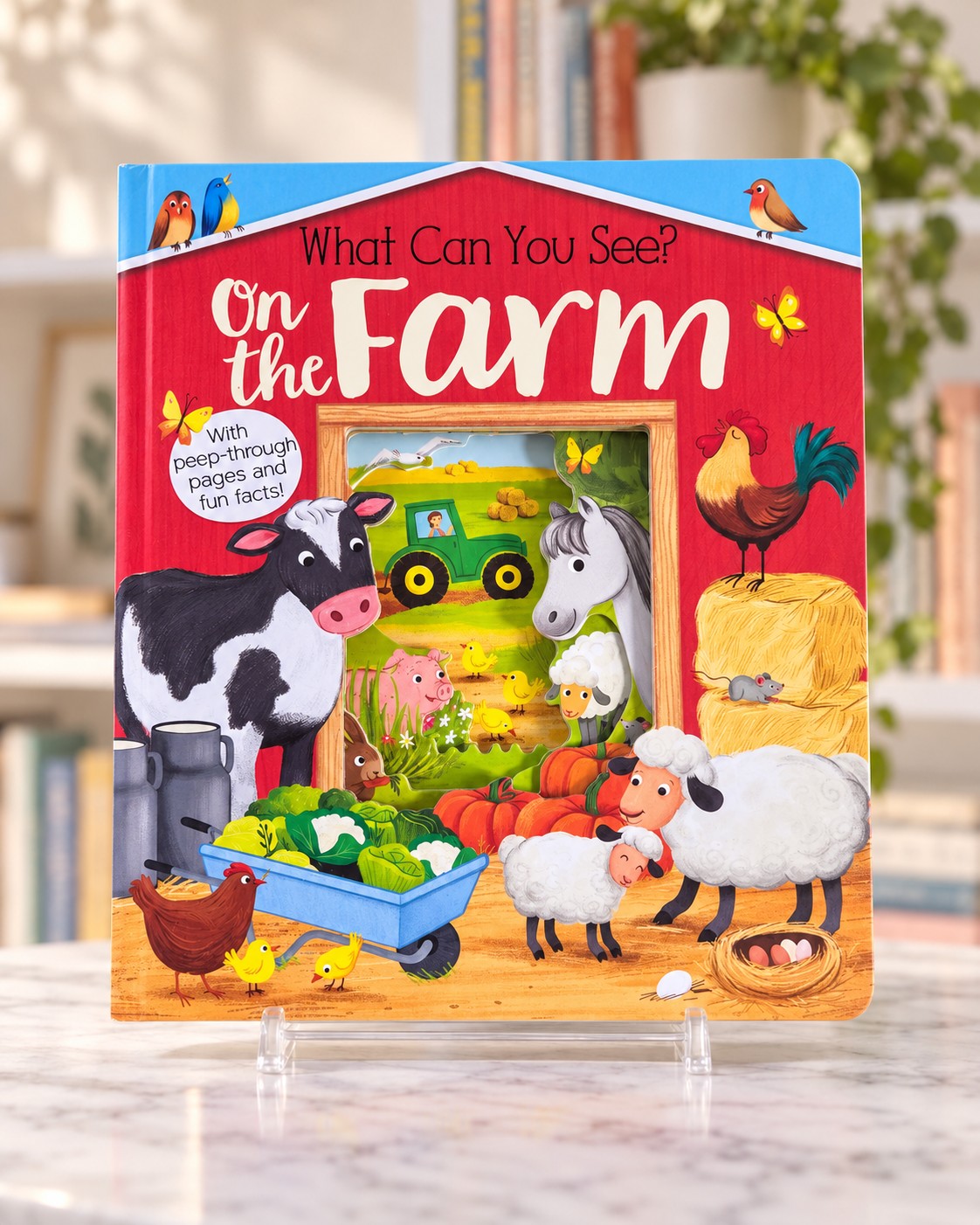 What Can You See? On the Farm, front cover