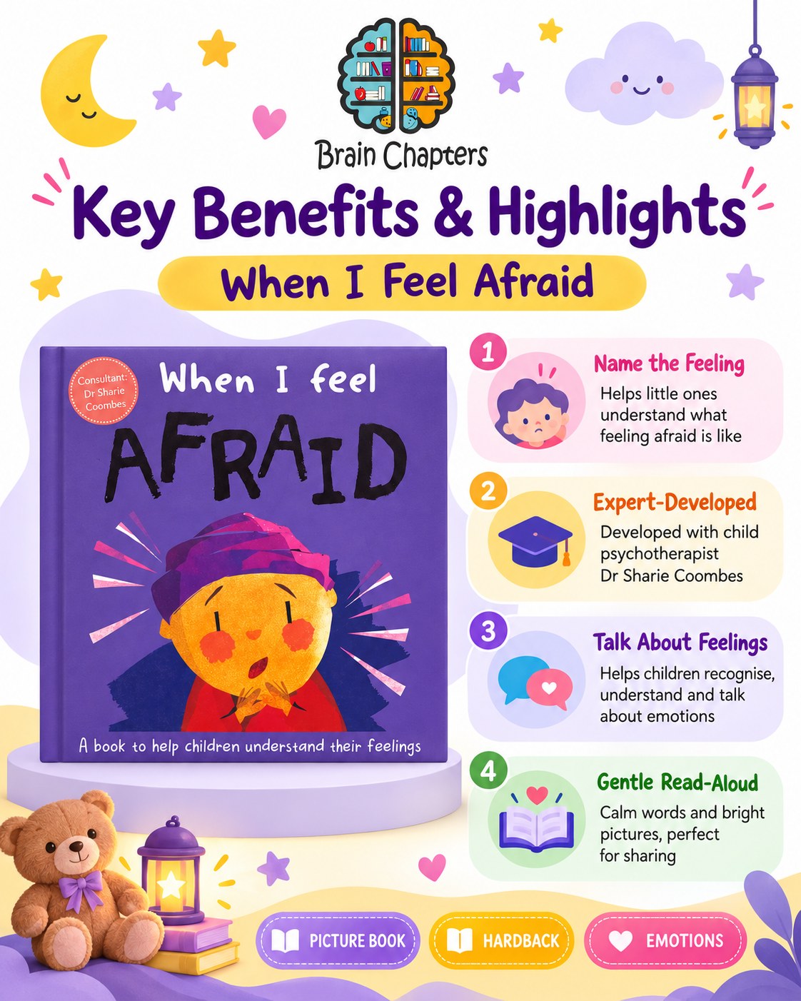 Key benefits and highlights of When I Feel Afraid