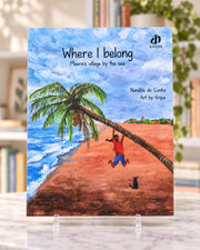 Where I Belong - Meera's village by the sea, front cover