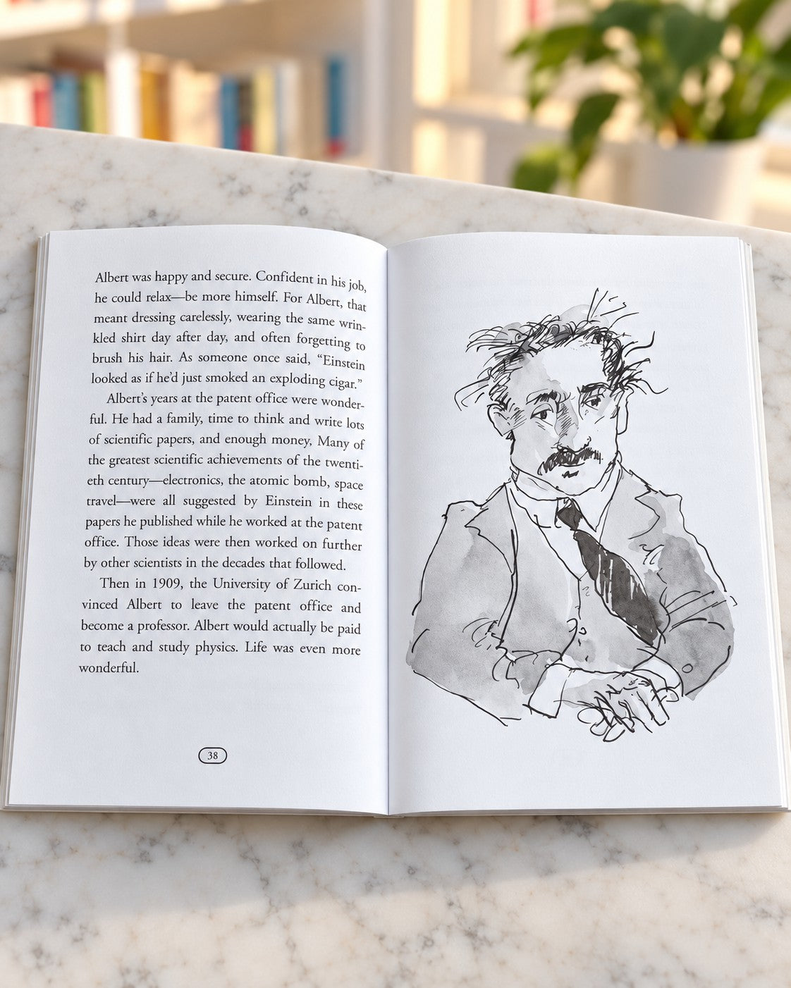 Who Was Albert Einstein?, inside pages 2