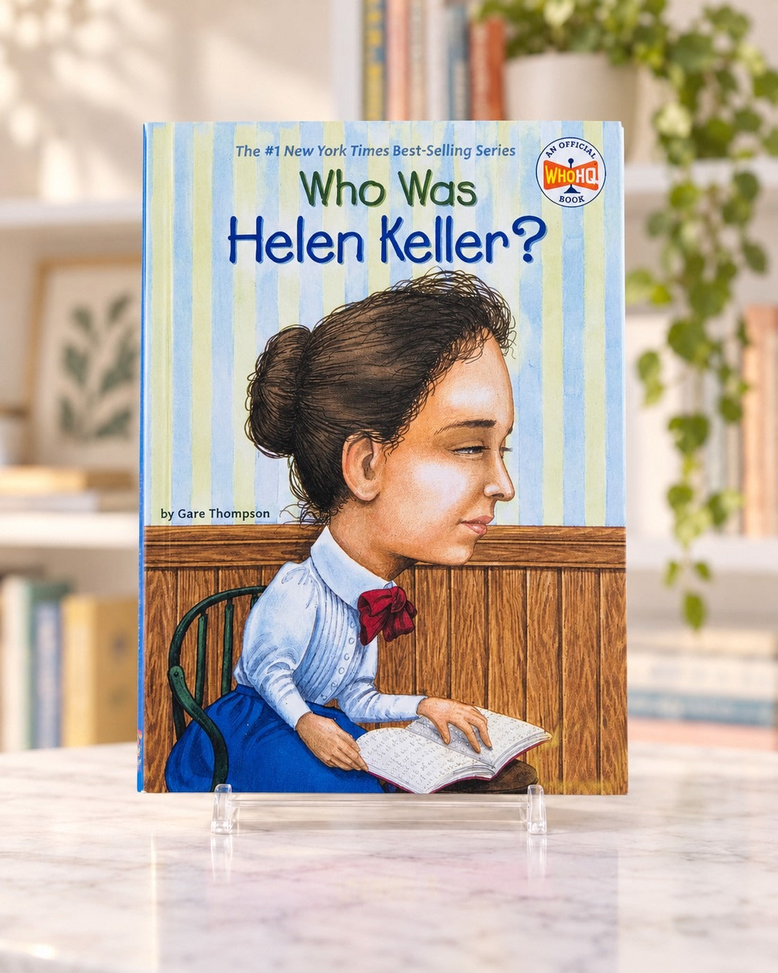 Who Was Helen Keller?, front cover