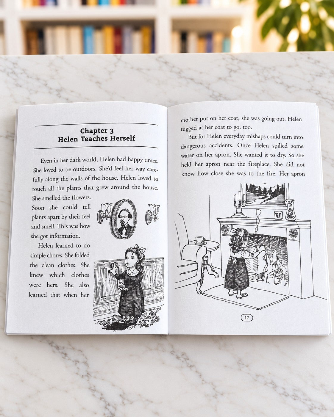 Who Was Helen Keller?, inside pages 1
