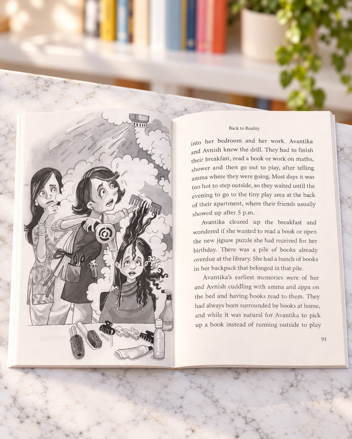 Why Is My Hair Curly? Inside pages