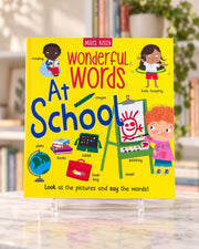 Wonderful Words - At School, front cover