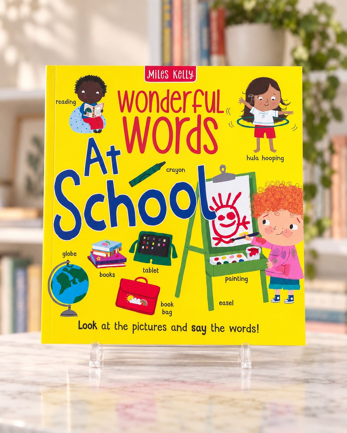 Wonderful Words - At School, front cover