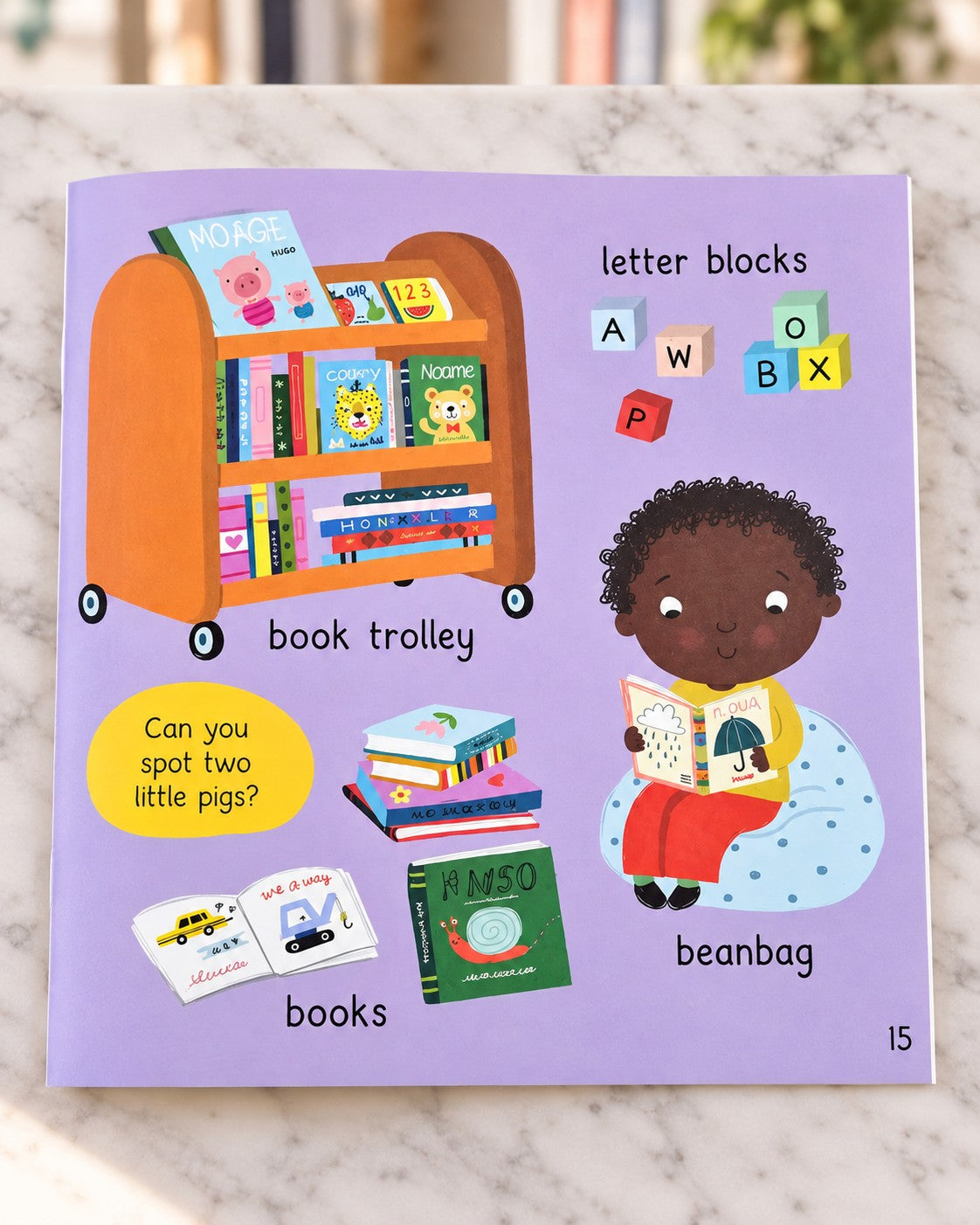 Wonderful Words - At School, inside page 1