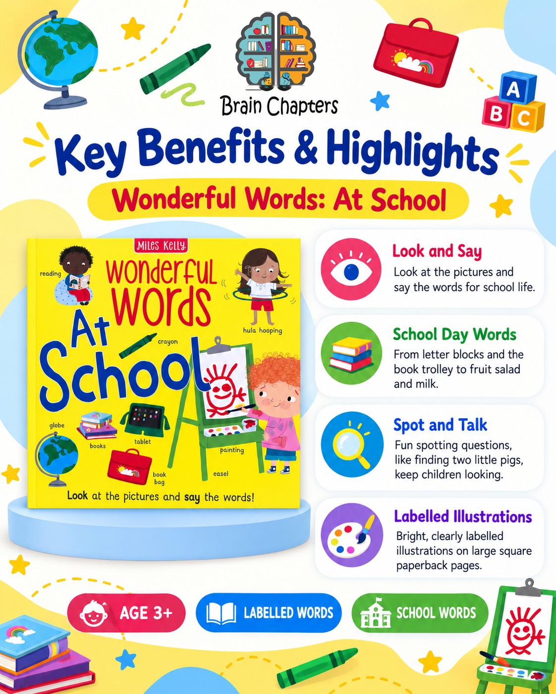 Key benefits and highlights of Wonderful Words - At School