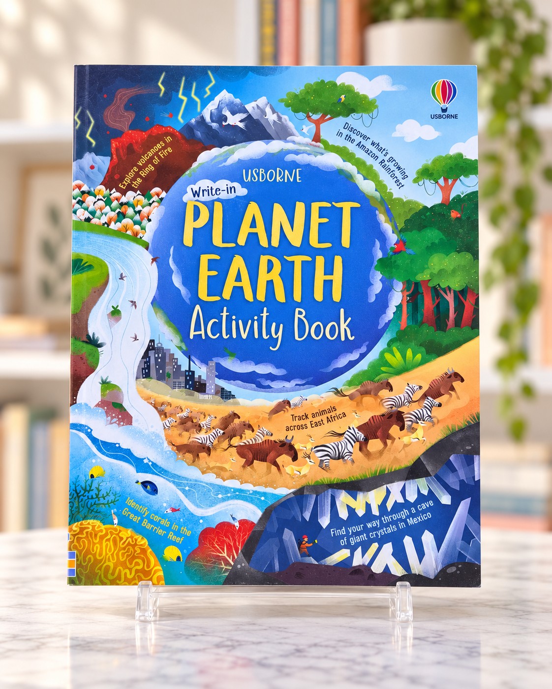 Write-in Planet Earth Activity Book, front cover