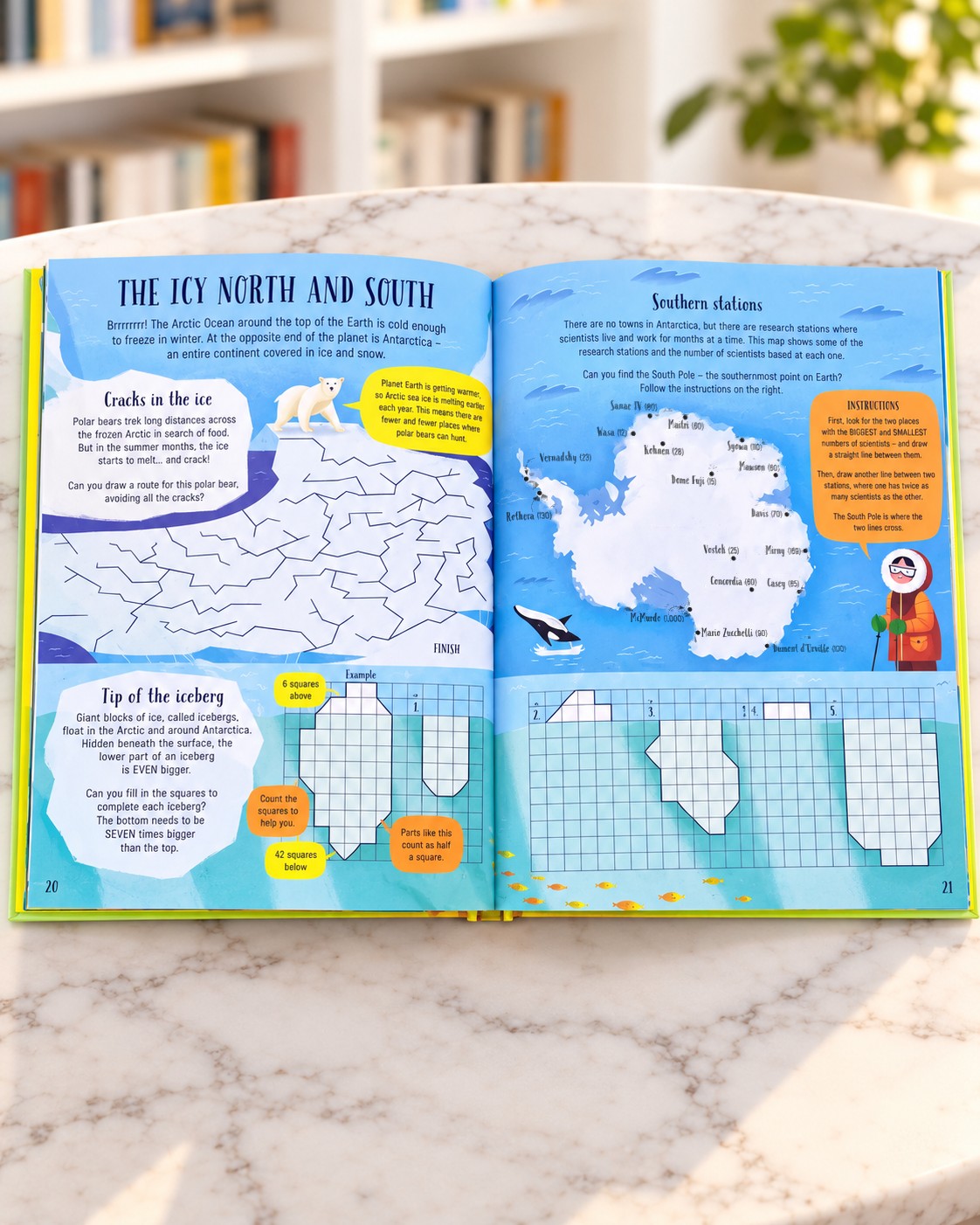 Write-in Planet Earth Activity Book, inside pages 2