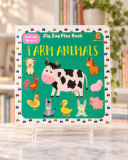 Zig Zag Play Book Farm Animals, front cover
