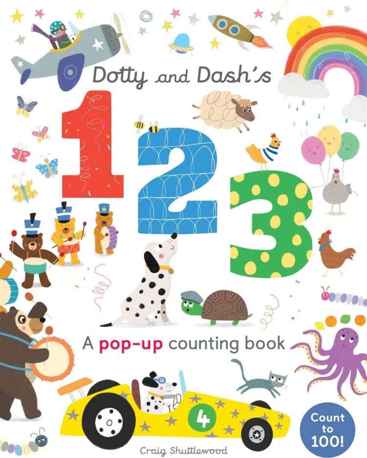 Dotty and Dash's 123 - a pop-up counting book