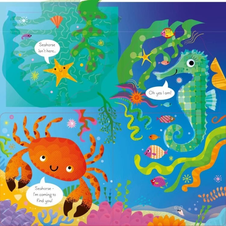 Usborne Lift the Flap - Play Hide and Seek with Octopus - Image 2