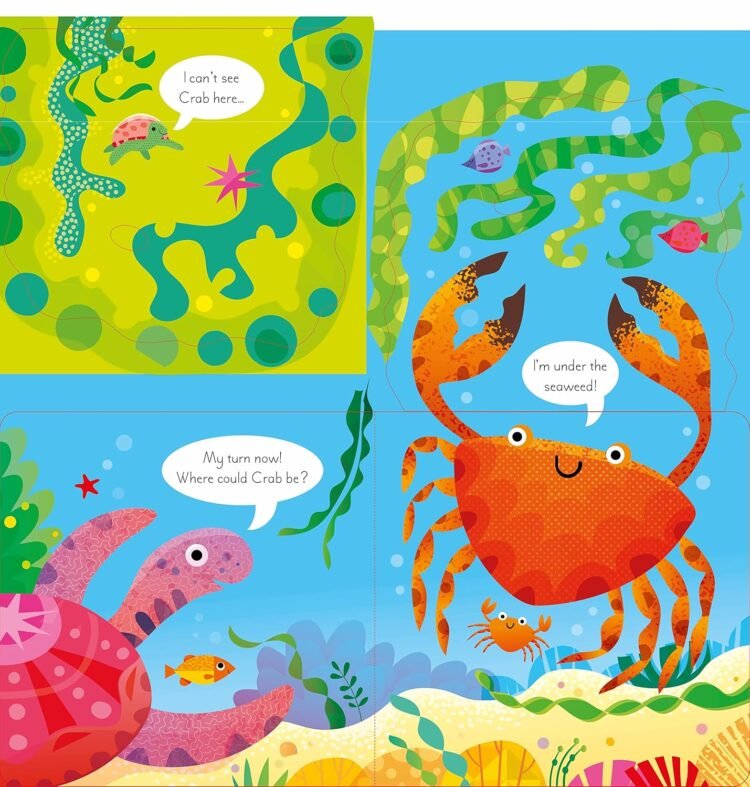 Usborne Lift the Flap - Play Hide and Seek with Octopus - Image 3